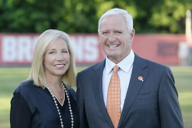 Dee and Jimmy Haslam