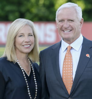 Dee and Jimmy Haslam
