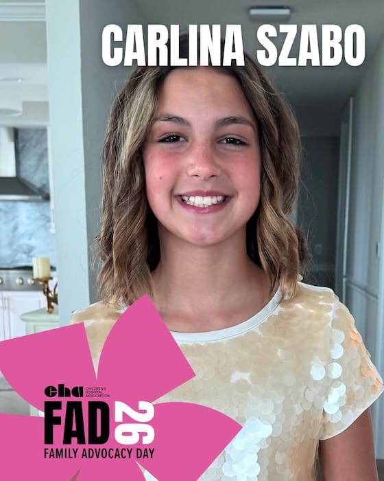 Photo of Miss Carlina Szabo.