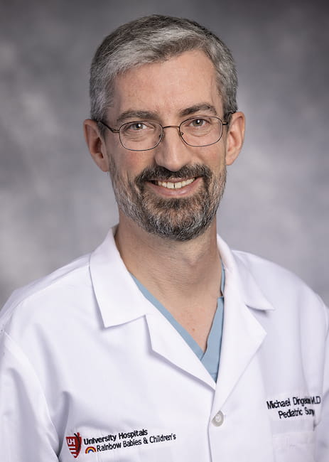 Michael Dingeldein, MD, Chief of Pediatric Surgery