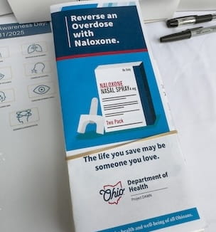 Thumbnail image of a Naloxone overdose kit.