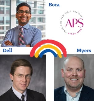 Thumbnail of three UH Rainbow Physicians with Rainbow and APS logos.