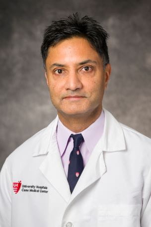 Headshot of Dr. Rao in white coat