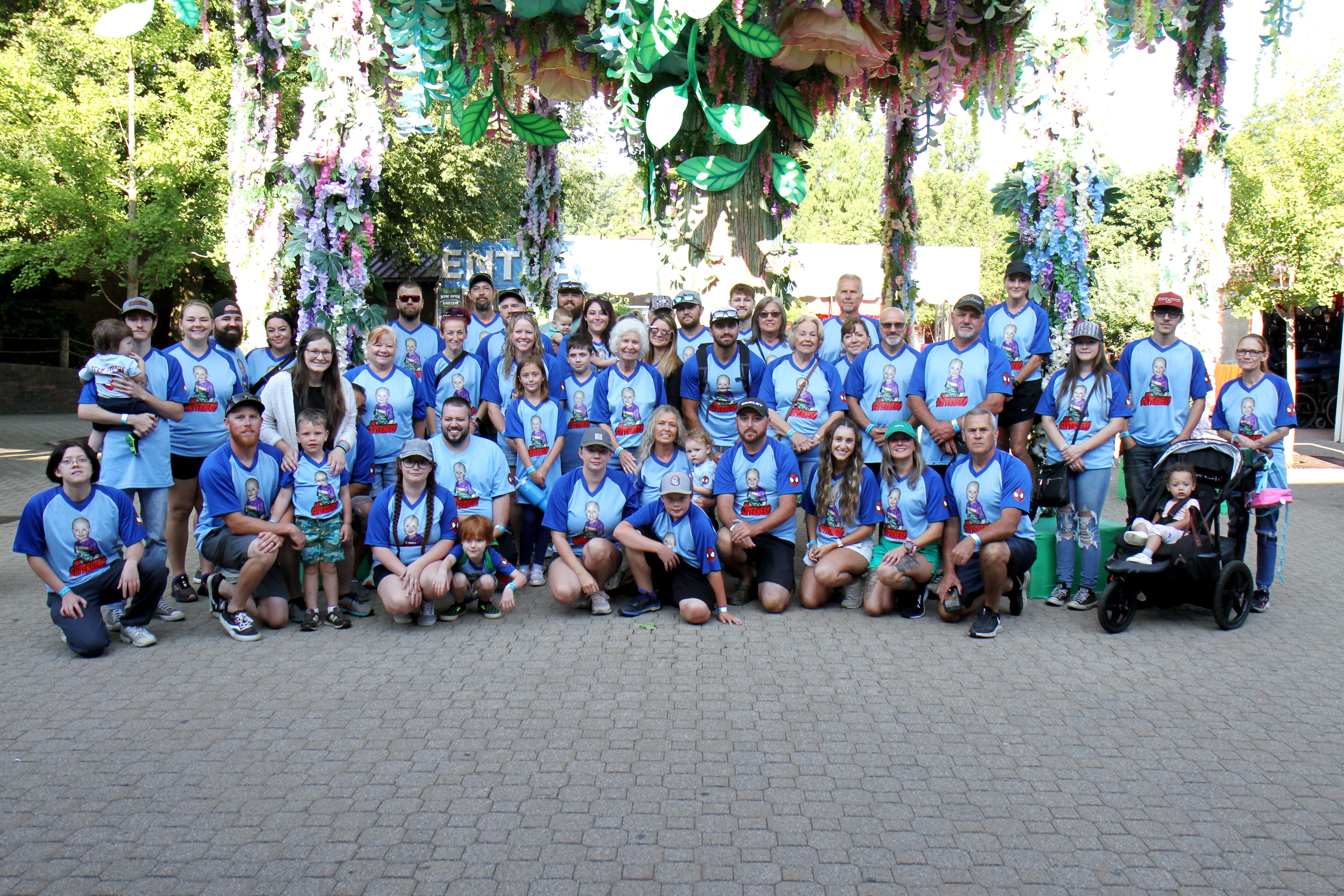 Group photo of 2024 Remembrance Walk participants