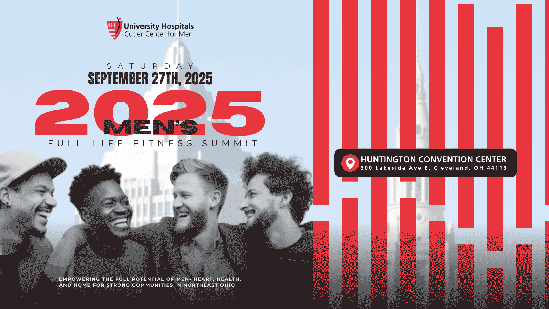 2025 Men’s Full-Life Fitness Summit 2025, presented by UH Cutler Center for Men