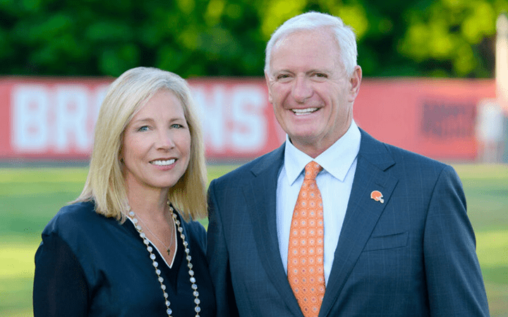 Dee and Jimmy Haslam